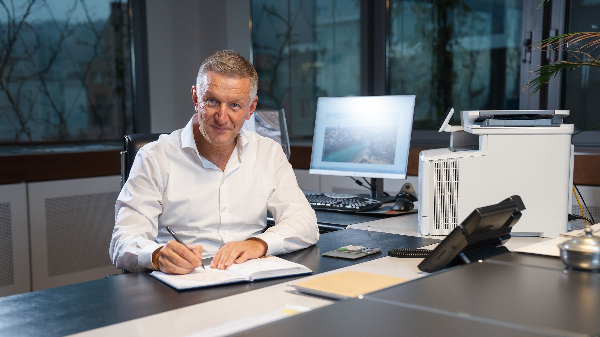 Speh+Partner Inhaber Michael Speh bei der Arbeit